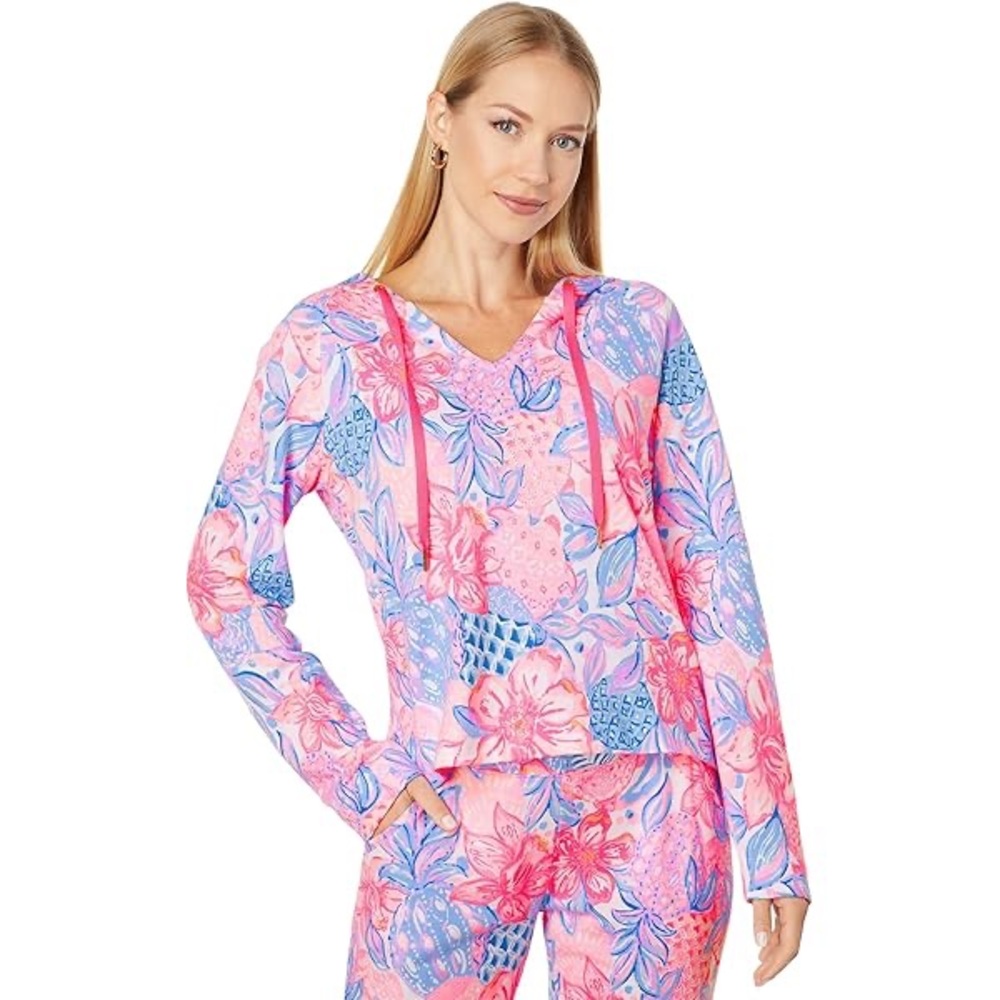 Lilly Pulitzer Mallie Knit Pants & Top sz L